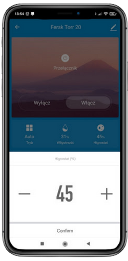 Funkcje aplikacji mobilnej Fersk Torr