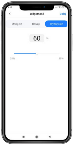 Ustalania własnej reguły w osuszaczu powietrza Fersk Torr 
