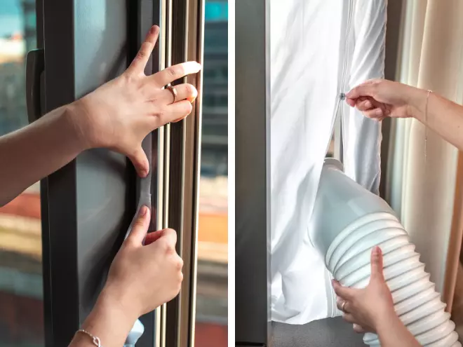 montaz-klimatyzatora-przenosnego-z-uszczelka-okienna