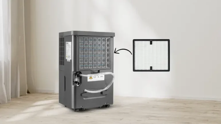 Osuszacz z oczyszczaczem i filtrem HEPA